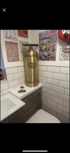 Vintage brass garden sprayer - brass,