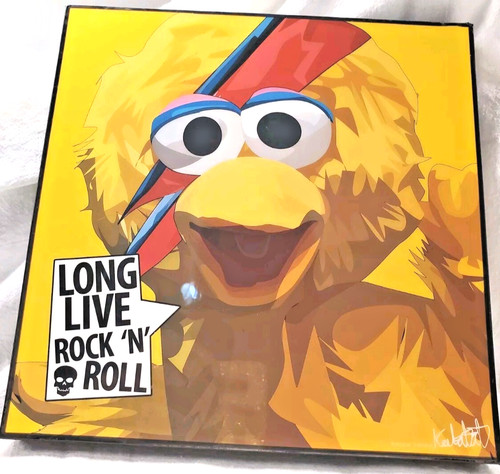 Big bird pop art sesame - bird,