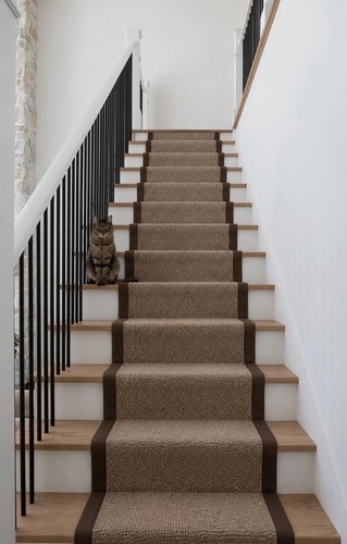 Stair runner carpet light - runner,, carpet,