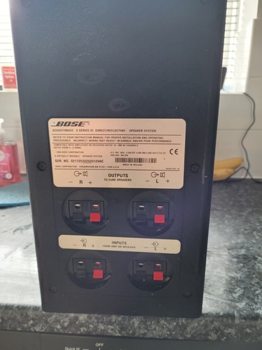 Bose acoustimass series - bose,