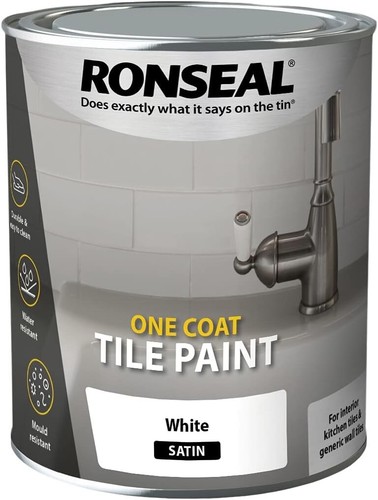 Ronseal one coat tile - coat, satin