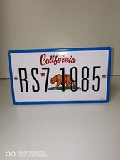 1985 California RS 7 License
