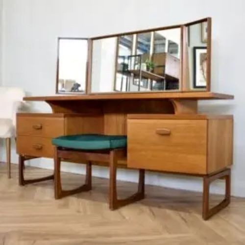 Plan quadrille teak dressing - g,