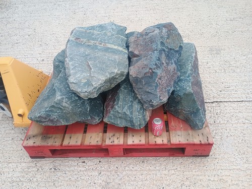 Large granite garden - granite,