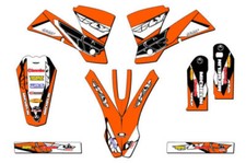 2003 EXC 13 FLY Orange Senge Graphics Kit Compatible with KTM