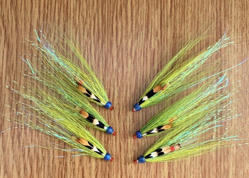Pearly green tube flies - 3,