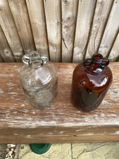 One Clear And One Brown