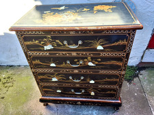 ORIENTAL CHINESE BLACK LACQUER