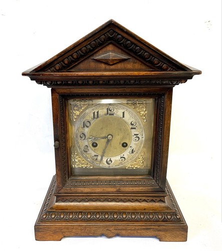 Antique carved walnut german - carved,