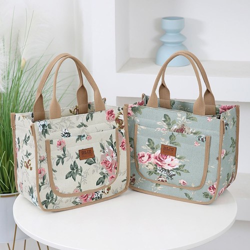 Handbag floral print lunch - floral,