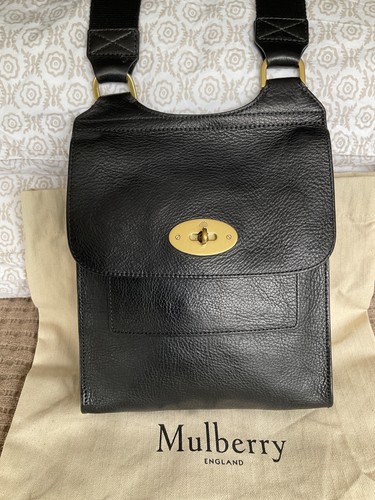 Vgc mulberry black antony - vgc,