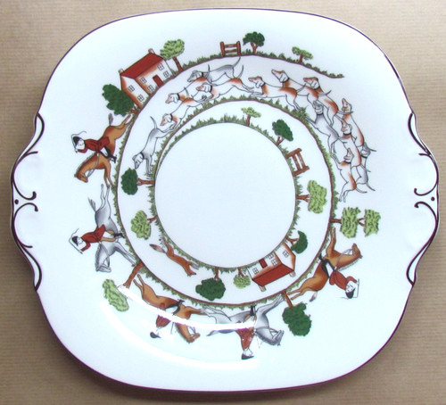 Wedgwood bone china hunting - bone,
