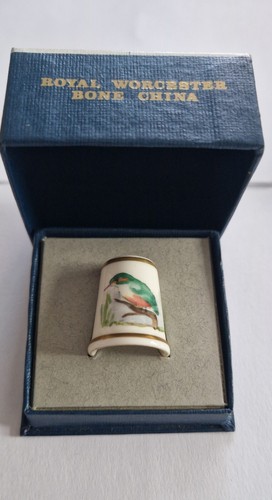 Royal worcester thimble bone - worcester,