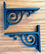 2 Black shelf Shelving