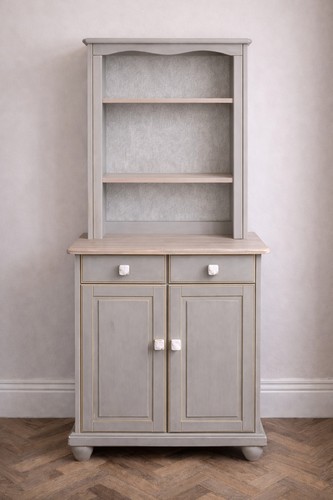 French country kitchen cabinet - kitchen,