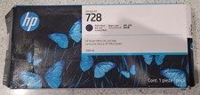 Genuine HP 728 Matte Black