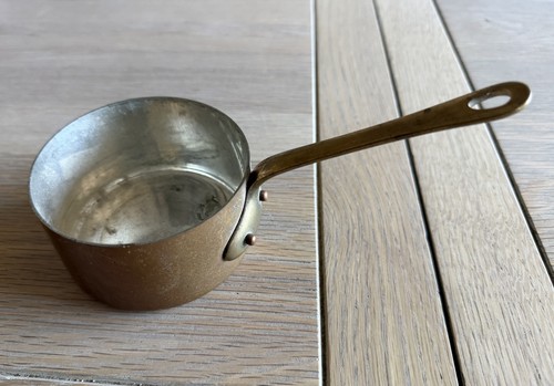 Vintage mauviel 9cm copper pan - copper,