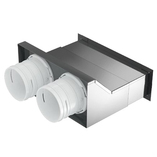 75mm port wall vent plenum - 2,