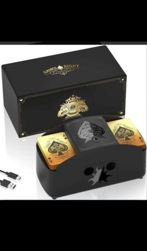 Automatic card shuffler - automatic,