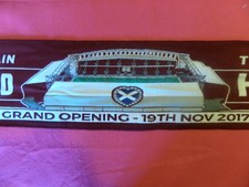 HEARTS OF MIDLOTHAIN FC FOOTBALL SCARF MAIN STAND OPENING  19th Nov 2017