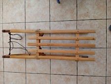 Vintage Davos Wooden Snow Sled