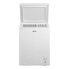 Freestanding Chest Freezer 143 Litre Capacity, White, Igenix IGCF0150W