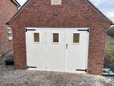 wooden garage doors Insulated