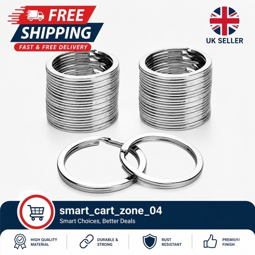 10pcs stainless steel split - stainless,