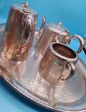 1930s Silver Plated Tea Set