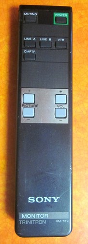 Original sony monitor - sony, rm-739