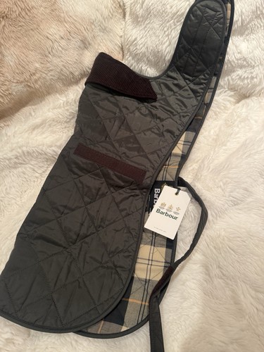 Barbour quilted dog coat - quilted,