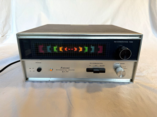 Sansui 700 spring reverb - sansui,