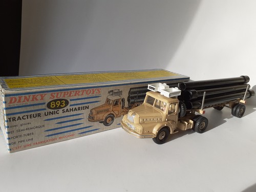 French dinky toys - 893, tracteur