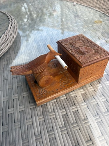 Vintage hand carved - hand,