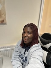 Braided Burgundy Wig with full