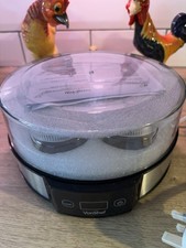 Yoghurt Maker Machine – Yogurt Maker with 7 x 180ml Glass Jars & Lids, VonShef