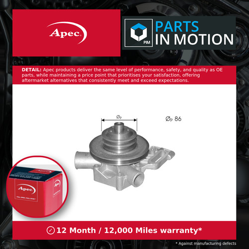 Water pump fits citroen - water,