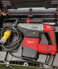 Milwaukee K750S  Rotary Hammer Dril /Breaker 110v Never Used  Box Handle Damaged