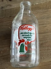 Vintage Dairy Crest Glass Milk