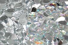 Sew On Teardrop Faceted Beads