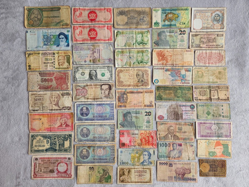 Job lot collection old foreign - old,