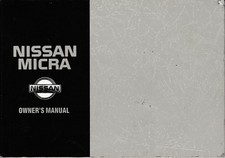 NISSAN MICRA 1994 OWNERS