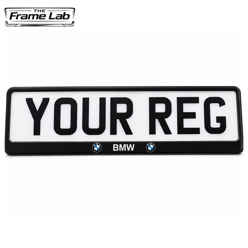 Number plate frame bmw - number,