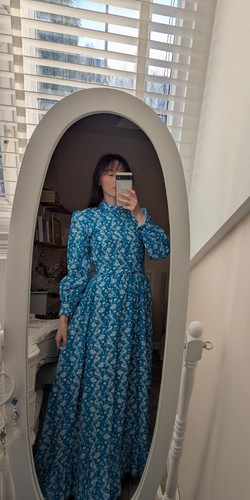 Blue 70s vintage - 70s, ashley