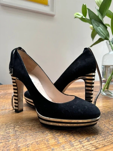 Bennett selina black suede - black,
