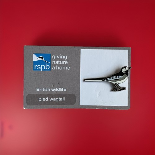 Rspb pin badge gnah pied - rspb-pin,