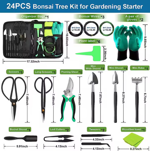 Bonsai tree kit heavy duty - bonsai,