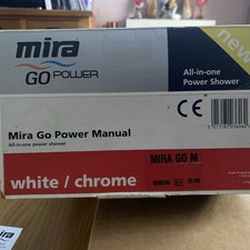 MIRA GO POWER SHOWER . Manual . Brand New .