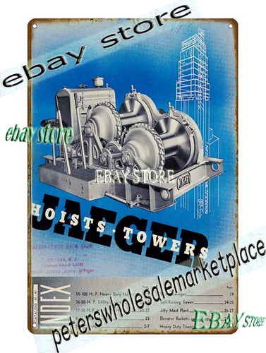 1941 jager hoists towers - jager,