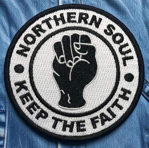 Northern soul iron patch - northern,
